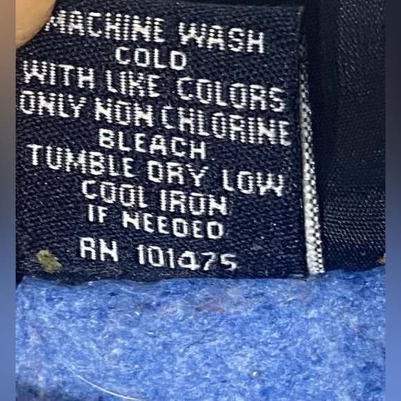 J America Hoodie Sweatshirt Size Large Blue Pocket Life is Better in a Camper - Picture 4 of 7